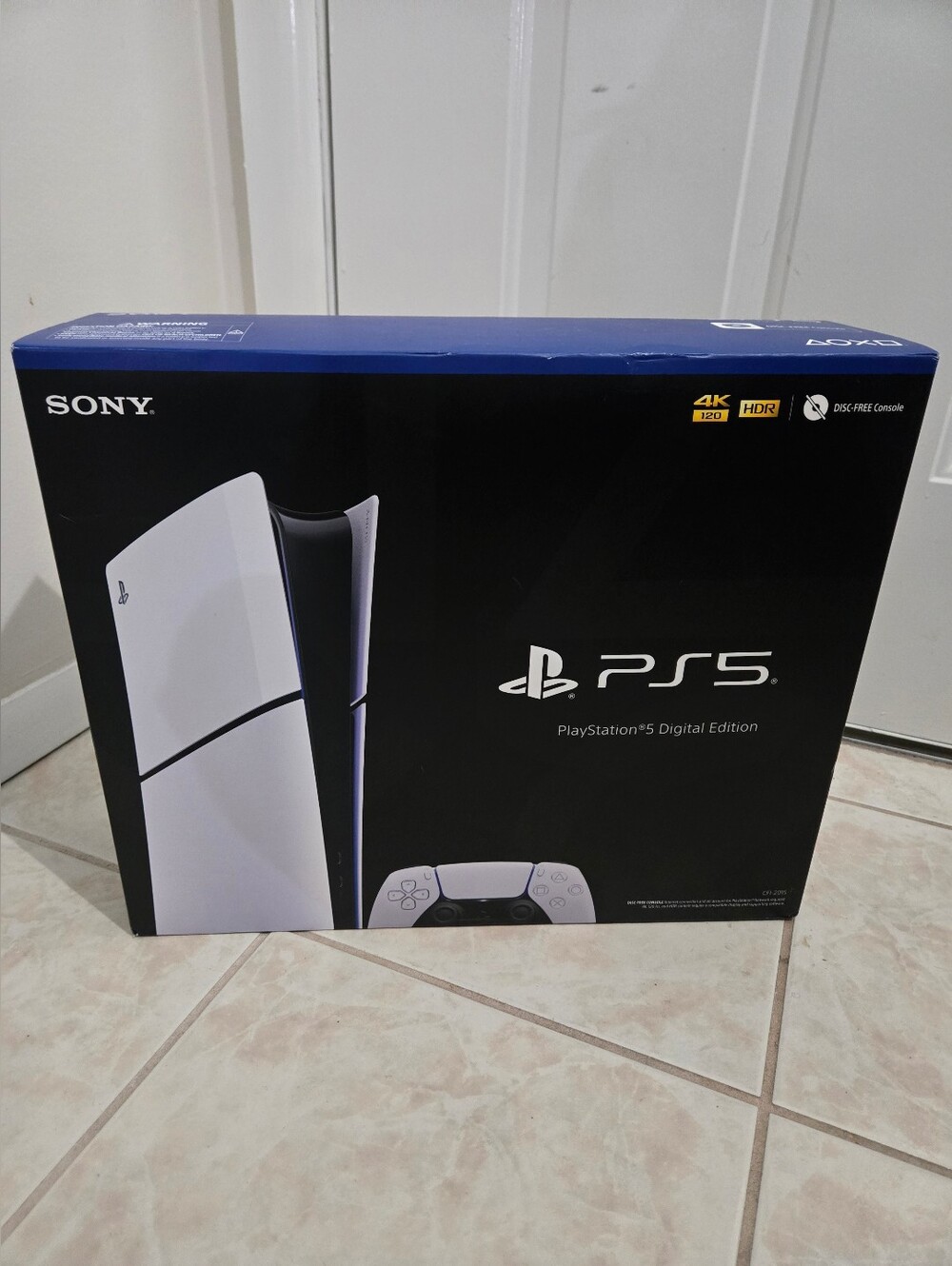 Sony PS5 Digital Edition Console Box – White